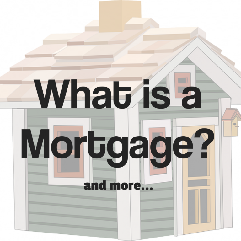 What is a mortgage?